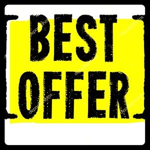 Hit me with your best offers today!
